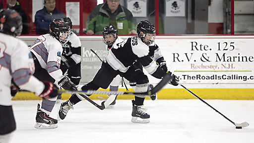 PeeWees win - Vargus in action